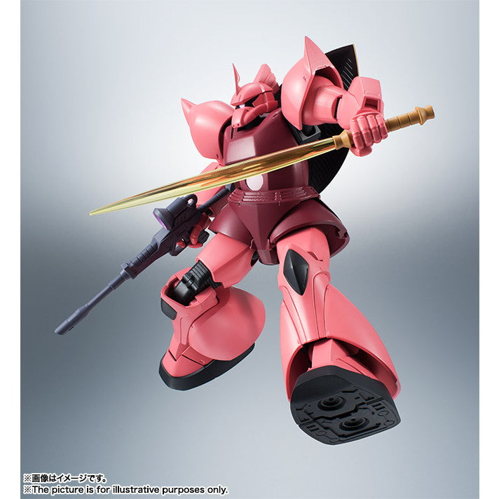 【中古即納】[FIG] (再販)ROBOT魂(SIDE MS) MS-14S シャア専用ゲルググ ver. A.N.I.M.E. 機動戦士ガンダム 完成品 可動フィギュア バンダイスピリッツ(20250118)