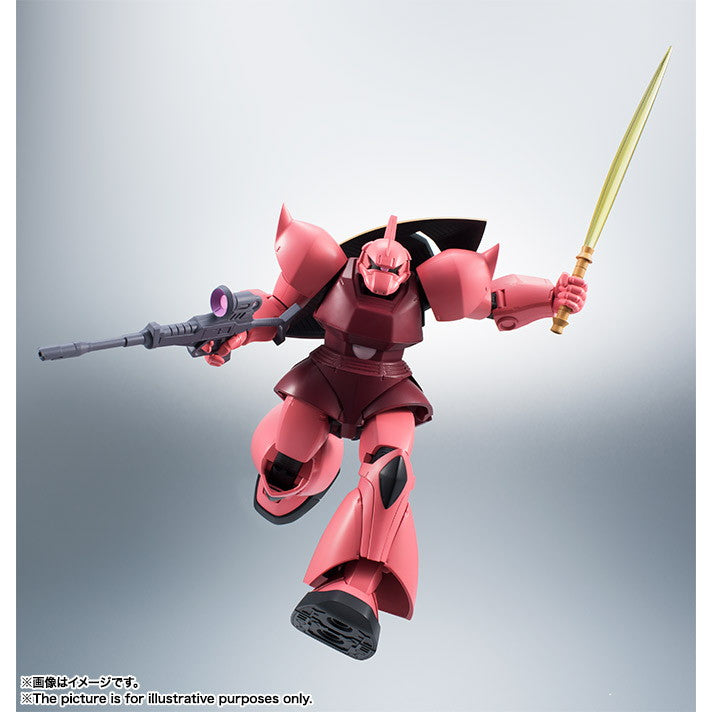 【中古即納】[FIG] (再販)ROBOT魂(SIDE MS) MS-14S シャア専用ゲルググ ver. A.N.I.M.E. 機動戦士ガンダム 完成品 可動フィギュア バンダイスピリッツ(20250118)