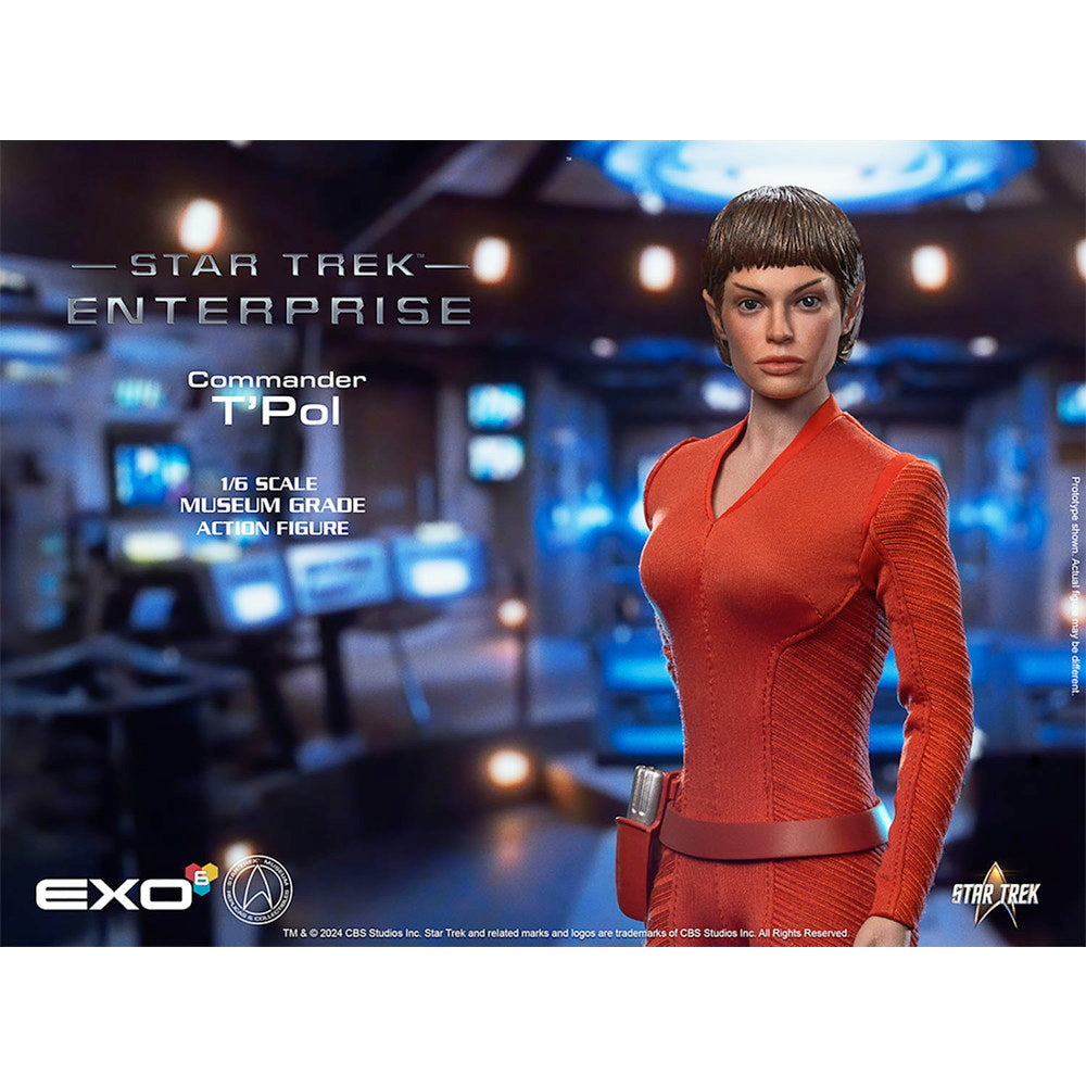【新品即納】[FIG] NX-01 エンタープライズ 副長 トゥポル STAR TREK:ENTERPRISE(スター・トレック エンタープライズ) 1/6 完成品 ハイパーリアリスティックアクションフィギュア(EXO-01-042) EXO-6(20241231)