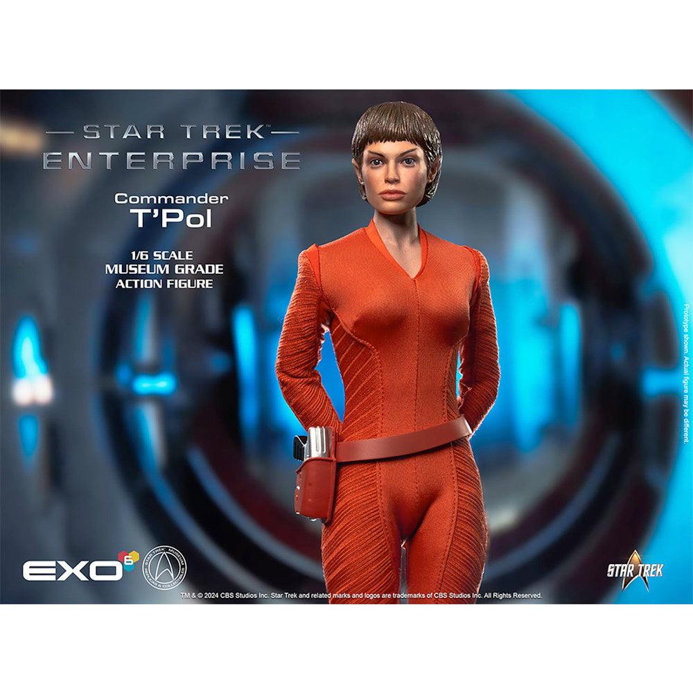 【新品即納】[FIG] NX-01 エンタープライズ 副長 トゥポル STAR TREK:ENTERPRISE(スター・トレック エンタープライズ) 1/6 完成品 ハイパーリアリスティックアクションフィギュア(EXO-01-042) EXO-6(20241231)