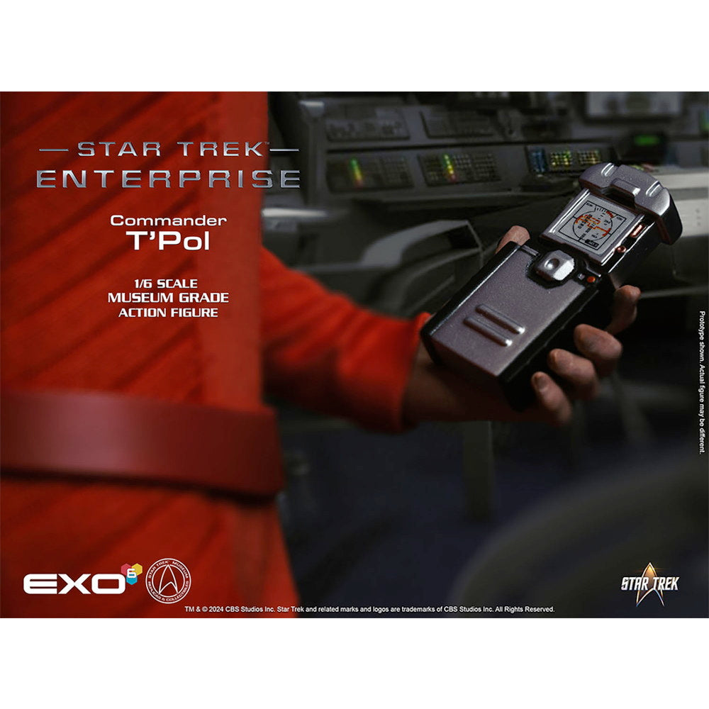 【新品即納】[FIG] NX-01 エンタープライズ 副長 トゥポル STAR TREK:ENTERPRISE(スター・トレック エンタープライズ) 1/6 完成品 ハイパーリアリスティックアクションフィギュア(EXO-01-042) EXO-6(20241231)