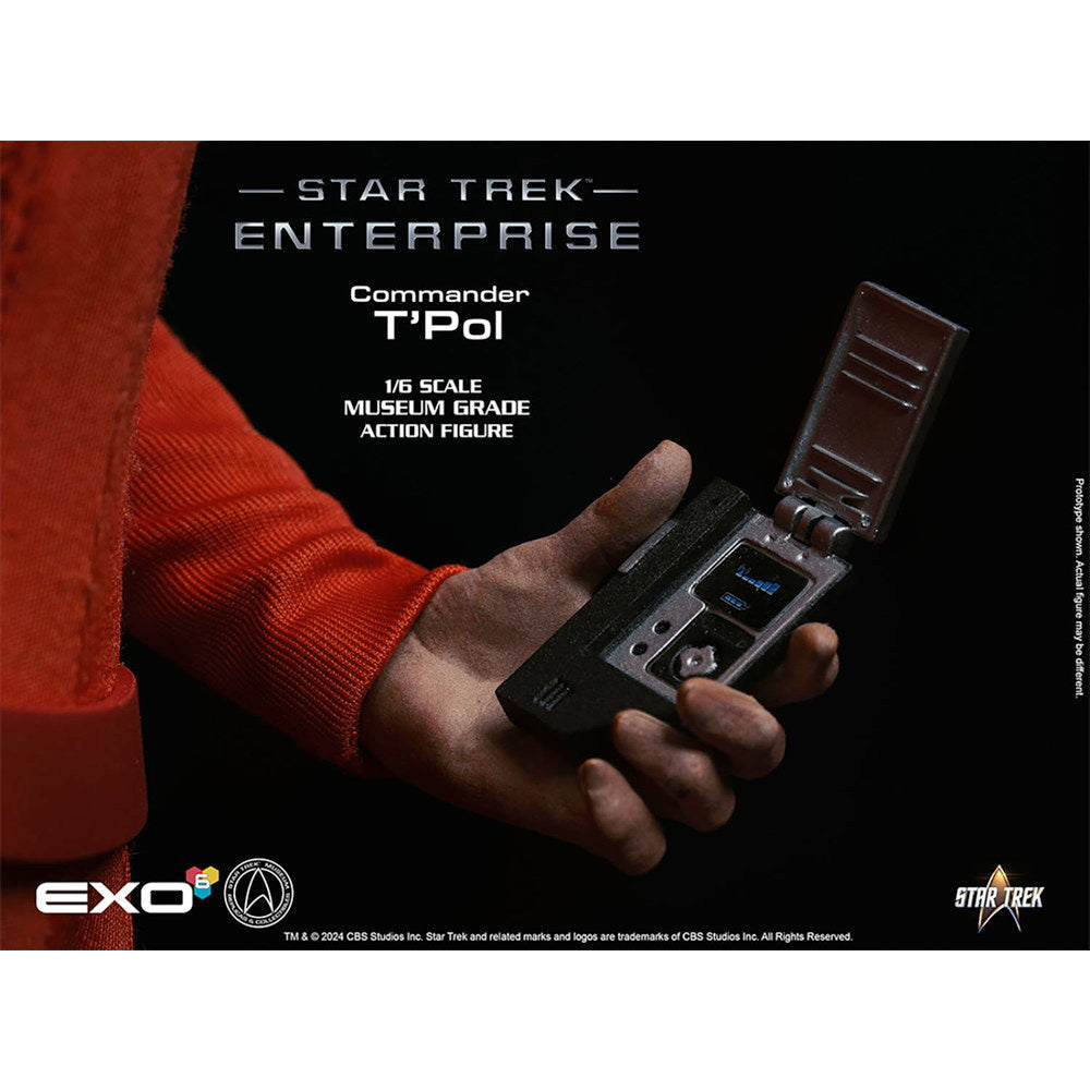 【新品即納】[FIG] NX-01 エンタープライズ 副長 トゥポル STAR TREK:ENTERPRISE(スター・トレック エンタープライズ) 1/6 完成品 ハイパーリアリスティックアクションフィギュア(EXO-01-042) EXO-6(20241231)