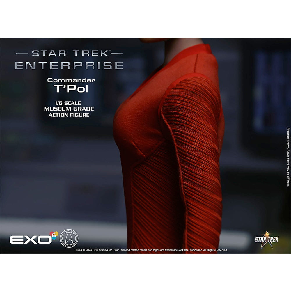 【新品即納】[FIG] NX-01 エンタープライズ 副長 トゥポル STAR TREK:ENTERPRISE(スター・トレック エンタープライズ) 1/6 完成品 ハイパーリアリスティックアクションフィギュア(EXO-01-042) EXO-6(20241231)