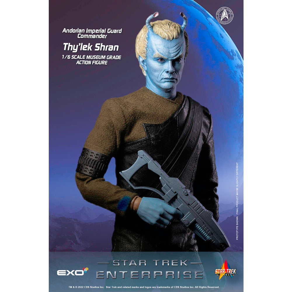 【新品即納】[FIG] (再々販) アンドリア帝国防衛軍 司令官 シレック・シュラン将軍 STAR TREK:ENTERPRISE(スター・トレック エンタープライズ) 1/6 完成品 ハイパーリアリスティックアクションフィギュア(EXO-01-025) EXO-6(20240731)