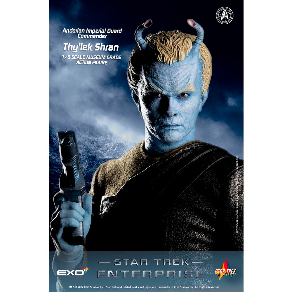 【新品即納】[FIG] (再々販) アンドリア帝国防衛軍 司令官 シレック・シュラン将軍 STAR TREK:ENTERPRISE(スター・トレック エンタープライズ) 1/6 完成品 ハイパーリアリスティックアクションフィギュア(EXO-01-025) EXO-6(20240731)