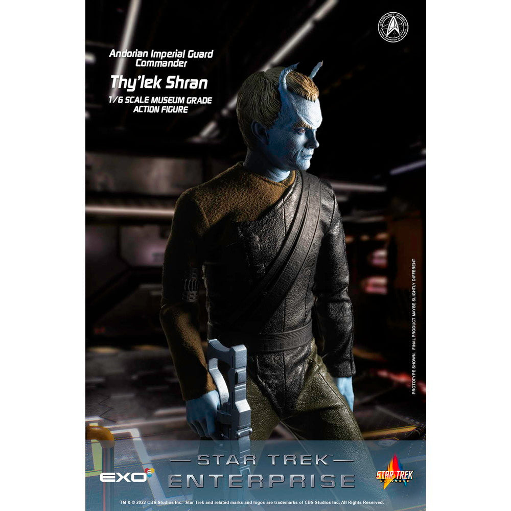 【新品即納】[FIG] (再々販) アンドリア帝国防衛軍 司令官 シレック・シュラン将軍 STAR TREK:ENTERPRISE(スター・トレック エンタープライズ) 1/6 完成品 ハイパーリアリスティックアクションフィギュア(EXO-01-025) EXO-6(20240731)