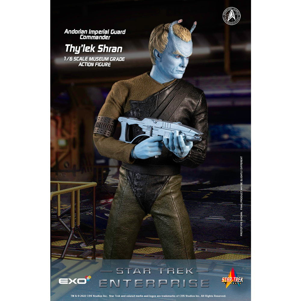 【新品即納】[FIG] (再々販) アンドリア帝国防衛軍 司令官 シレック・シュラン将軍 STAR TREK:ENTERPRISE(スター・トレック エンタープライズ) 1/6 完成品 ハイパーリアリスティックアクションフィギュア(EXO-01-025) EXO-6(20240731)