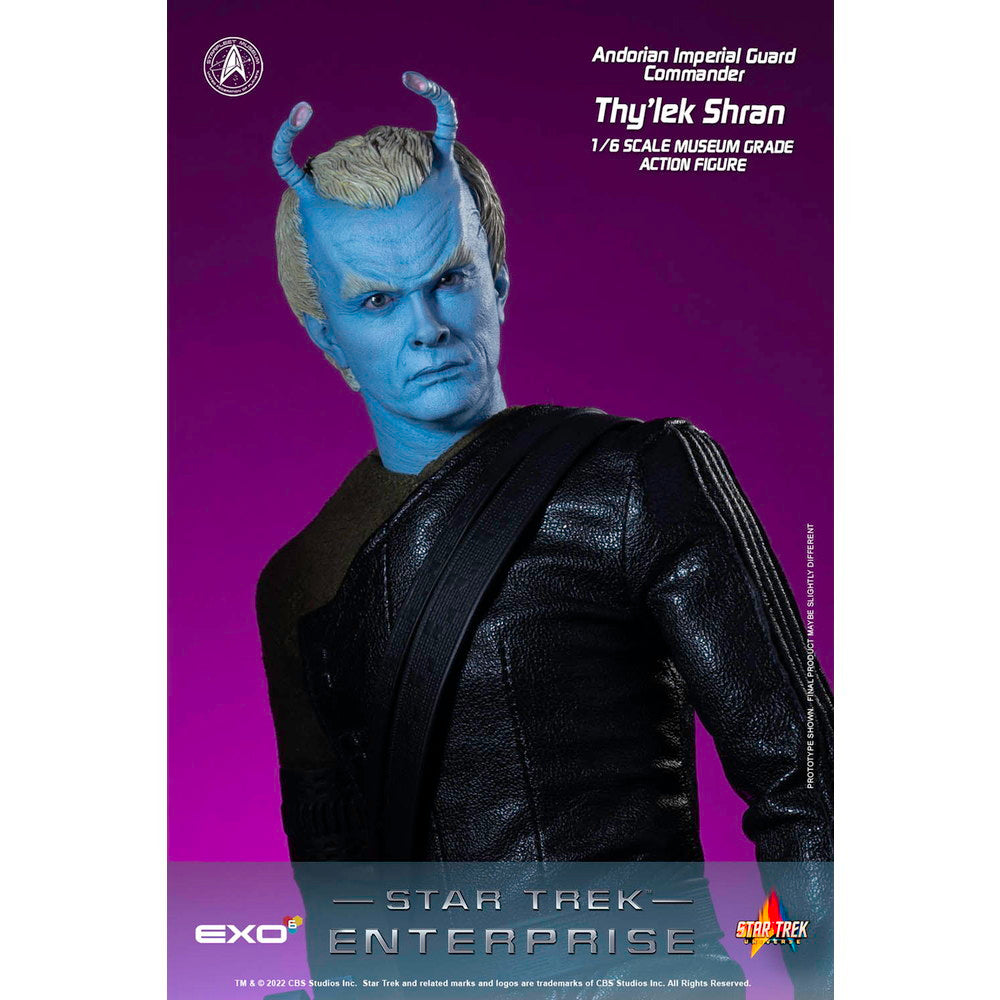 【新品即納】[FIG] (再々販) アンドリア帝国防衛軍 司令官 シレック・シュラン将軍 STAR TREK:ENTERPRISE(スター・トレック エンタープライズ) 1/6 完成品 ハイパーリアリスティックアクションフィギュア(EXO-01-025) EXO-6(20240731)