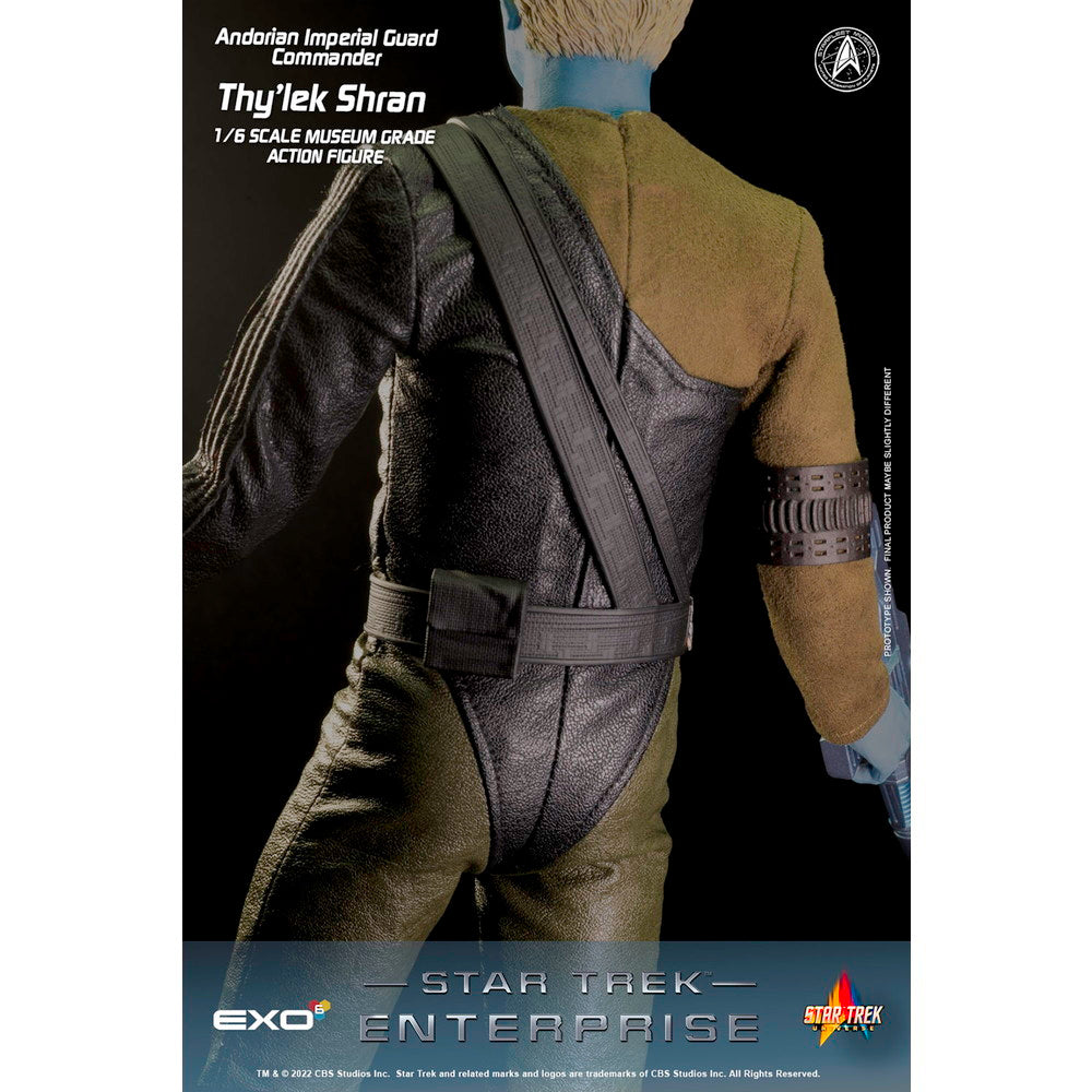 【新品即納】[FIG] (再々販) アンドリア帝国防衛軍 司令官 シレック・シュラン将軍 STAR TREK:ENTERPRISE(スター・トレック エンタープライズ) 1/6 完成品 ハイパーリアリスティックアクションフィギュア(EXO-01-025) EXO-6(20240731)