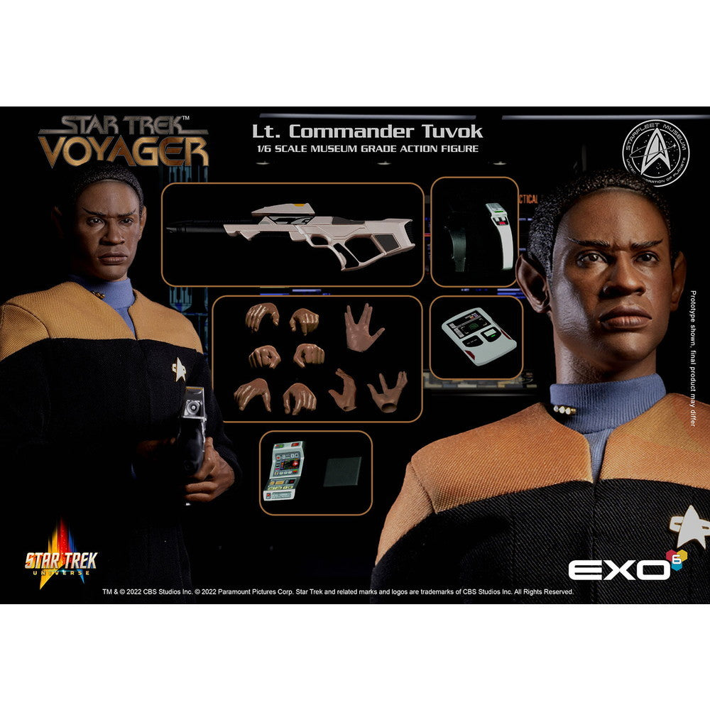 【新品即納】[FIG] (再販) トゥヴォック少佐 STAR TREK:VOYAGER(スタートレック ヴォイジャー) 1/6 完成品 ハイパーリアリスティックアクションフィギュア(EXO-01-049) EXO-6(20240731)