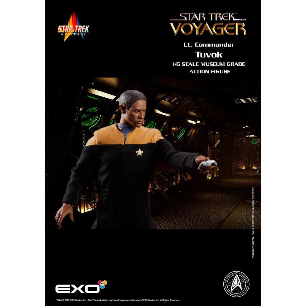 【新品即納】[FIG] (再販) トゥヴォック少佐 STAR TREK:VOYAGER(スタートレック ヴォイジャー) 1/6 完成品 ハイパーリアリスティックアクションフィギュア(EXO-01-049) EXO-6(20240731)
