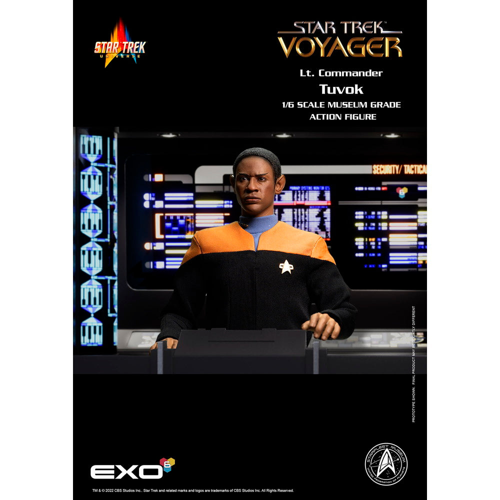 【新品即納】[FIG] (再販) トゥヴォック少佐 STAR TREK:VOYAGER(スタートレック ヴォイジャー) 1/6 完成品 ハイパーリアリスティックアクションフィギュア(EXO-01-049) EXO-6(20240731)