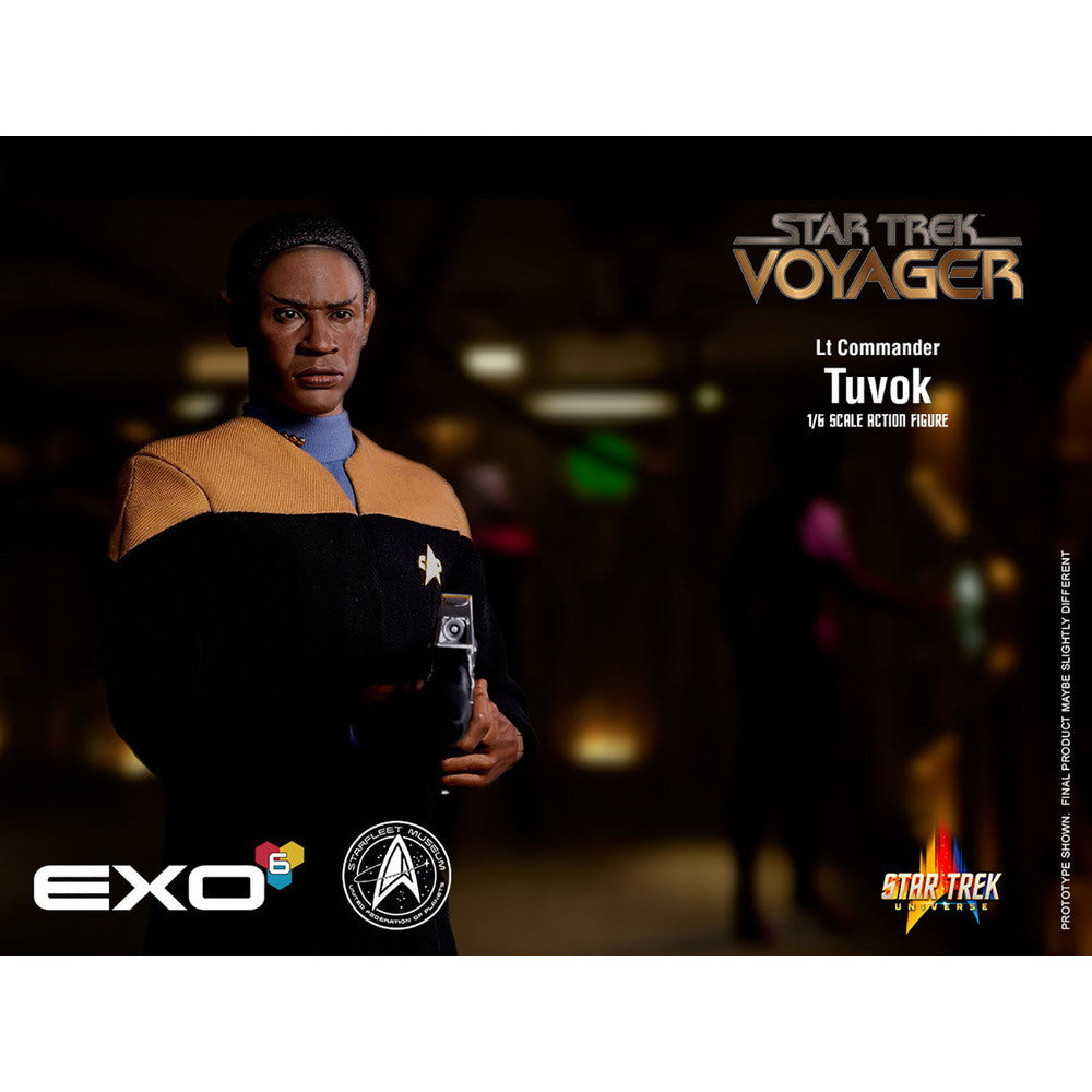 【新品即納】[FIG] (再販) トゥヴォック少佐 STAR TREK:VOYAGER(スタートレック ヴォイジャー) 1/6 完成品 ハイパーリアリスティックアクションフィギュア(EXO-01-049) EXO-6(20240731)