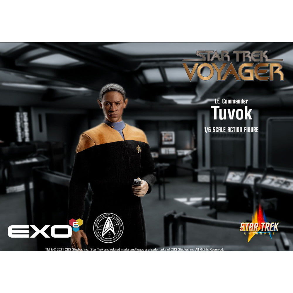 【新品即納】[FIG] (再販) トゥヴォック少佐 STAR TREK:VOYAGER(スタートレック ヴォイジャー) 1/6 完成品 ハイパーリアリスティックアクションフィギュア(EXO-01-049) EXO-6(20240731)
