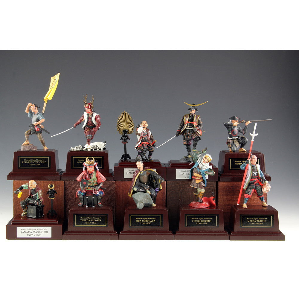 【新品即納】[FIG] (再販) 戦国武将フィギュアコレクション(10体セット) 完成品(SP-163) プラッツ(20240731)