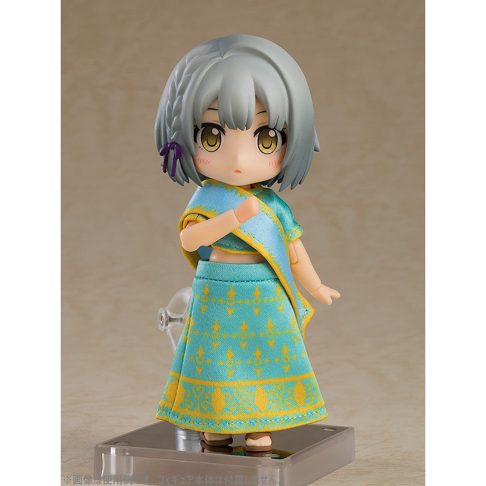 【予約安心出荷】[FIG]ねんどろいどどーる おようふくセット World Tour インド:Girl(ミント) フィギュア用アクセサリ グッドスマイルカンパニー(2024年12月)