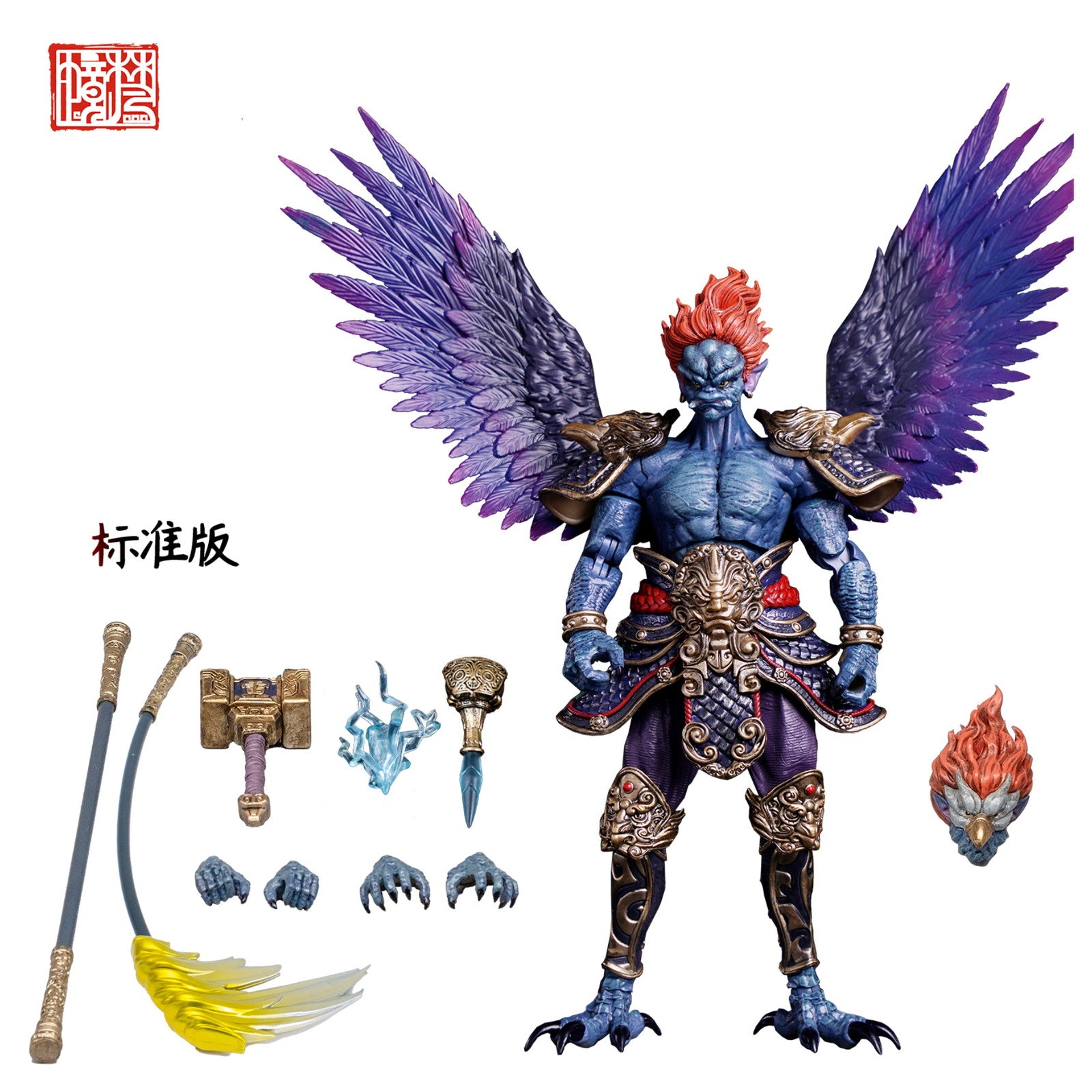 【新品即納】[FIG] FJ-1A01 封神-雷震子(らいしんし) 通常版 1/12 完成品 可動フィギュア FancyRealm(ファンシーレルム)(20241215)