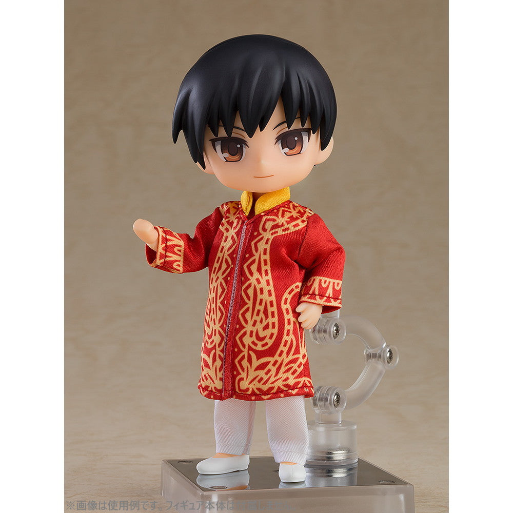 【予約安心出荷】[FIG]ねんどろいどどーる おようふくセット World Tour インド:Boy(レッド) フィギュア用アクセサリ グッドスマイルカンパニー(2024年12月)