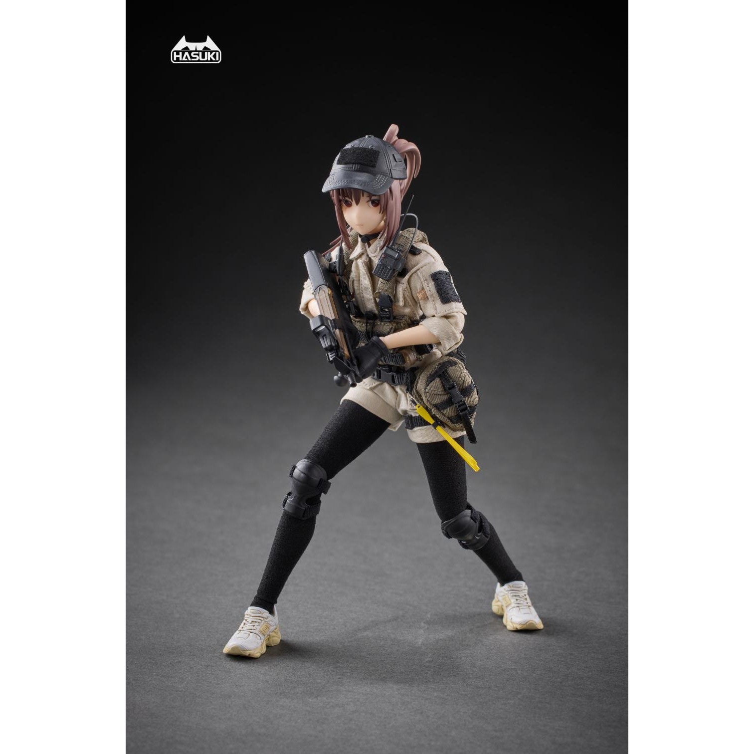 【中古即納】[FIG] POCKET ART シリーズ PA006 セキュリティ 冷泉緋世(れいぜいひよ) 1/12 完成品 可動フィギュア HASUKI(ハスキ)(20250531)