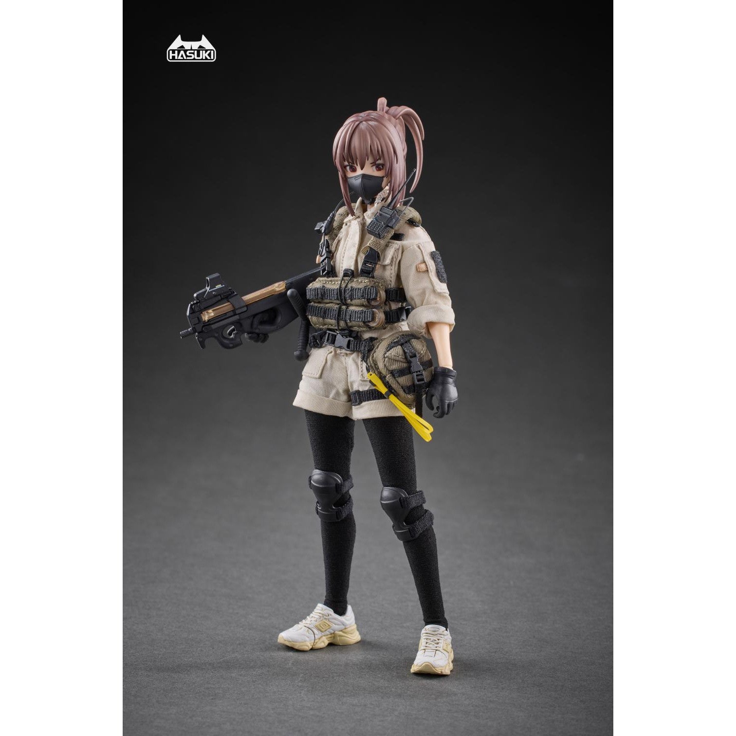 【新品即納】[FIG] POCKET ART シリーズ PA006 セキュリティ 冷泉緋世(れいぜいひよ) 1/12 完成品 可動フィギュア HASUKI(ハスキ)(20250531)