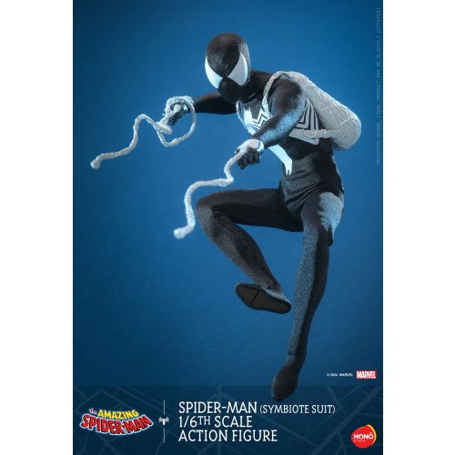 【新品即納】[FIG] 炎スタジオ スパイダーマン(シンビオートスーツ) マーベル・コミック 1/6 完成品 可動フィギュア(HS#004) ホットトイズ(20241231)