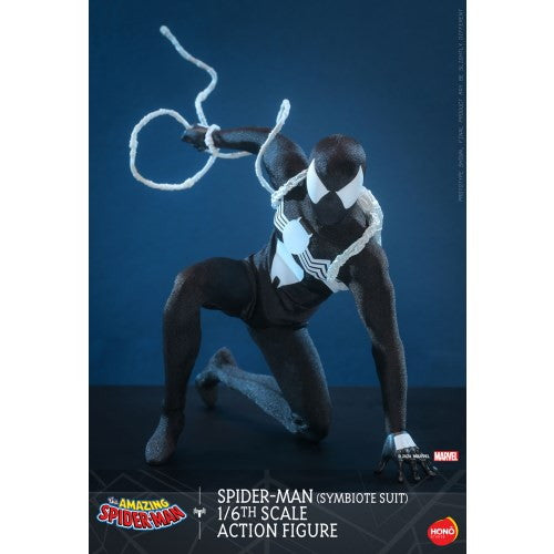 【新品即納】[FIG] 炎スタジオ スパイダーマン(シンビオートスーツ) マーベル・コミック 1/6 完成品 可動フィギュア(HS#004) ホットトイズ(20241231)