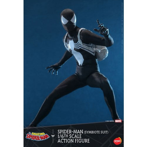 【新品即納】[FIG] 炎スタジオ スパイダーマン(シンビオートスーツ) マーベル・コミック 1/6 完成品 可動フィギュア(HS#004) ホットトイズ(20241231)