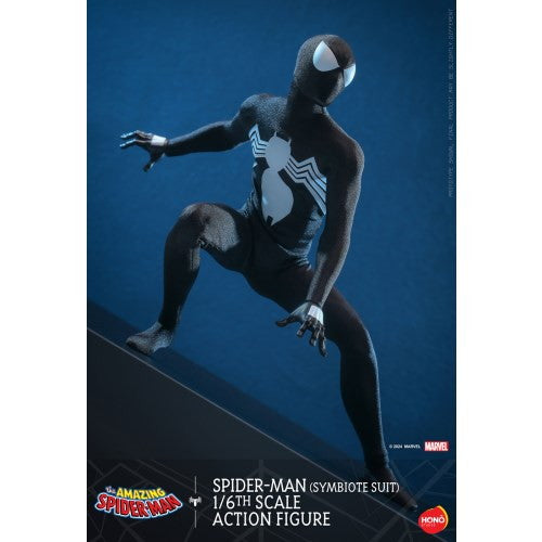 【新品即納】[FIG] 炎スタジオ スパイダーマン(シンビオートスーツ) マーベル・コミック 1/6 完成品 可動フィギュア(HS#004) ホットトイズ(20241231)