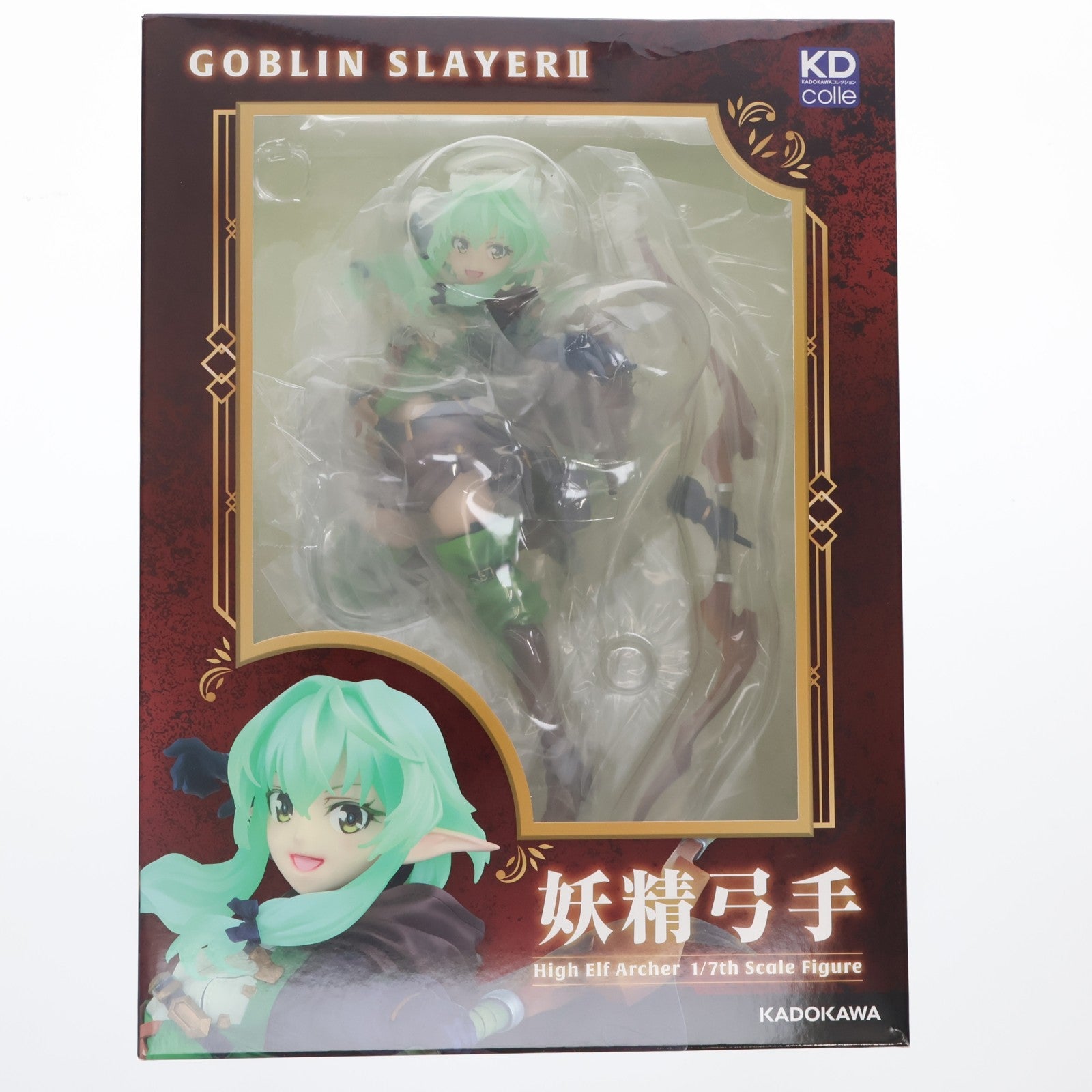 【中古即納】[FIG] KADOKAWA ECサイト購入特典付属 妖精弓手(エルフ) ゴブリンスレイヤーII 1/7 完成品 フィギュア KADOKAWA(カドカワ)(20250312)