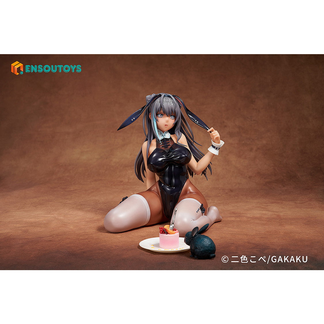 【新品即納】[FIG] 二色こぺイラスト 兎月ここあ(とつきここあ) 1/5 完成品 フィギュア ENSOUTOYS(エンソウトイズ)(20251128)