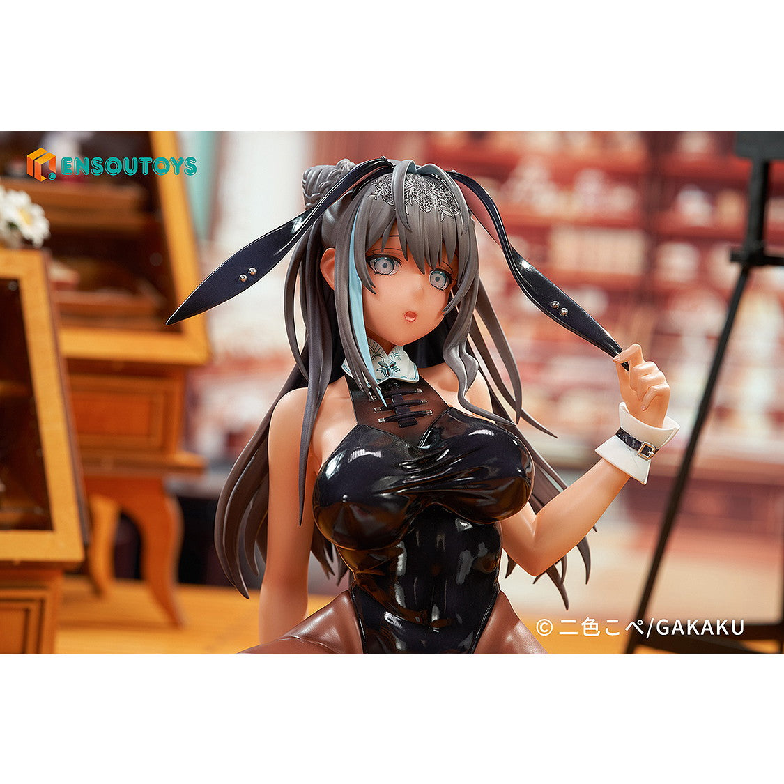 【新品即納】[FIG] 二色こぺイラスト 兎月ここあ(とつきここあ) 1/5 完成品 フィギュア ENSOUTOYS(エンソウトイズ)(20251128)