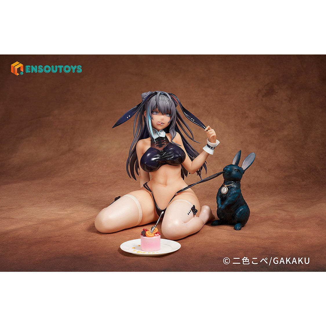 【新品即納】[FIG] 二色こぺイラスト 兎月ここあ(とつきここあ) 特別版 1/5 完成品 フィギュア ENSOUTOYS(エンソウトイズ)(20251128)