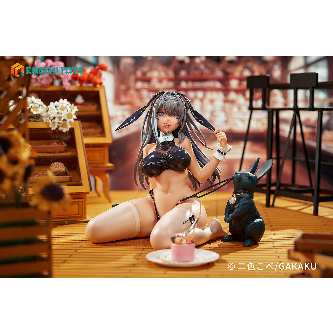 【新品即納】[FIG] 二色こぺイラスト 兎月ここあ(とつきここあ) 特別版 1/5 完成品 フィギュア ENSOUTOYS(エンソウトイズ)(20251128)