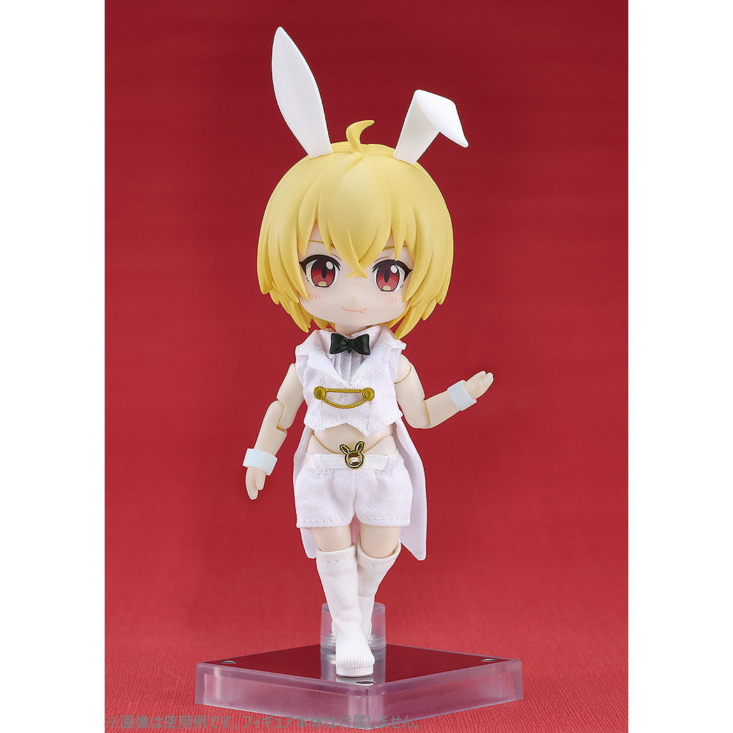 【予約安心出荷】[FIG]ねんどろいどどーる おようふくセット バニースーツ(White) フィギュア用アクセサリ グッドスマイルカンパニー(2025年3月)