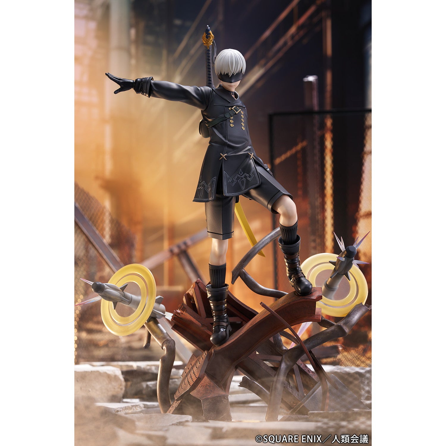 【新品即納】[FIG] 9S(ヨルハ九号S型) -遊撃- TVアニメ『NieR:Automata Ver1.1a』 1/7 完成品 フィギュア PROOF(プルーフ)(20250319)