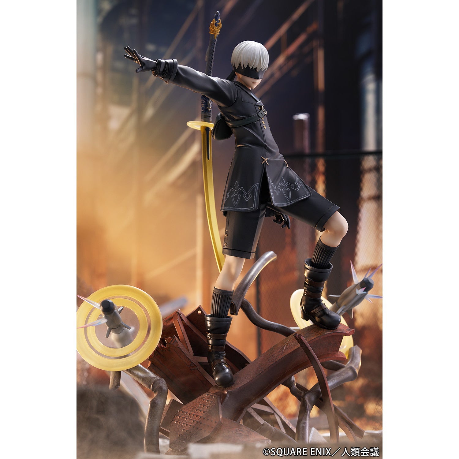 新品即納】[FIG]9S(ヨルハ九号S型) -遊撃- TVアニメ『NieR