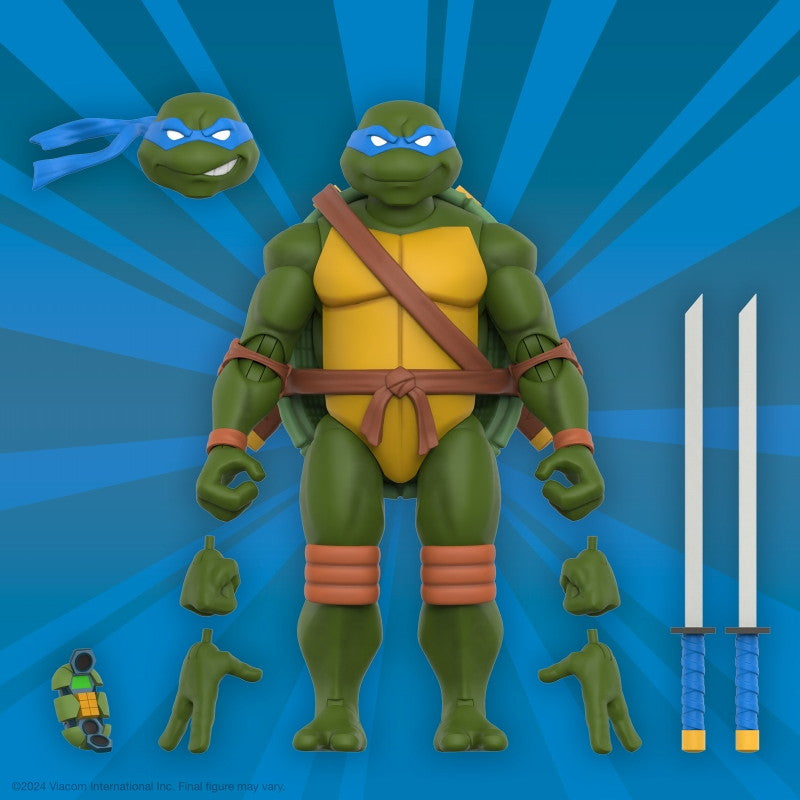 【新品即納】[FIG] レオナルド(2003 Ver.) ティーンエイジ・ミュータント・ニンジャ・タートルズ TMNT wave 12 完成品 アルティメイト 7インチ アクションフィギュア スーパー7(20250331)