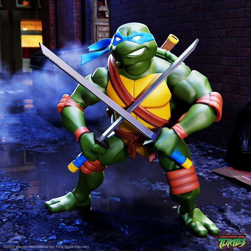 【新品即納】[FIG] レオナルド(2003 Ver.) ティーンエイジ・ミュータント・ニンジャ・タートルズ TMNT wave 12 完成品 アルティメイト 7インチ アクションフィギュア スーパー7(20250331)