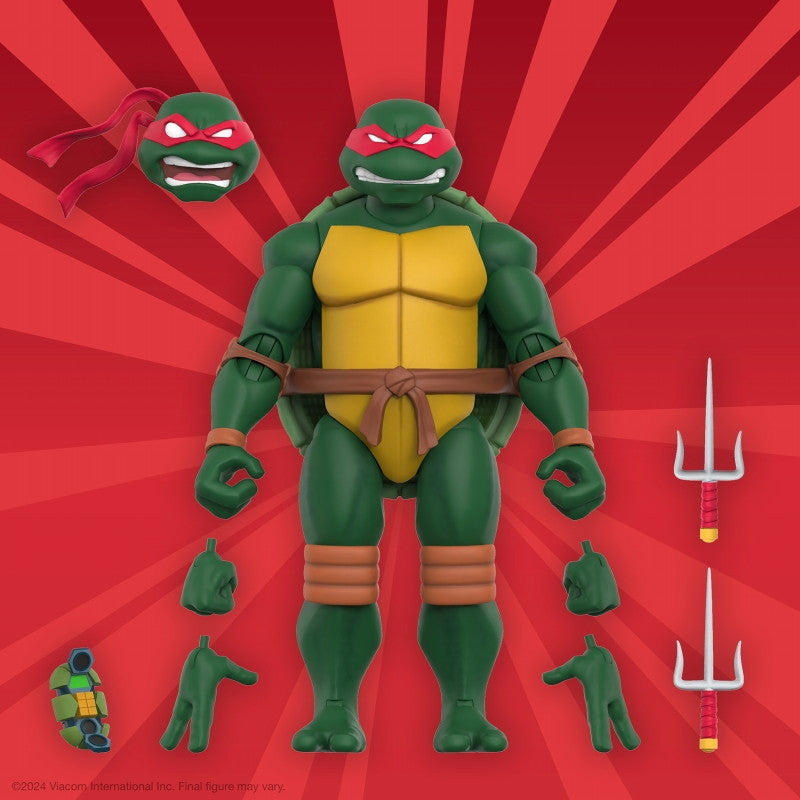 【新品即納】[FIG] ラファエロ(2003 Ver.) ティーンエイジ・ミュータント・ニンジャ・タートルズ TMNT wave 12 完成品 アルティメイト 7インチ アクションフィギュア スーパー7(20250331)