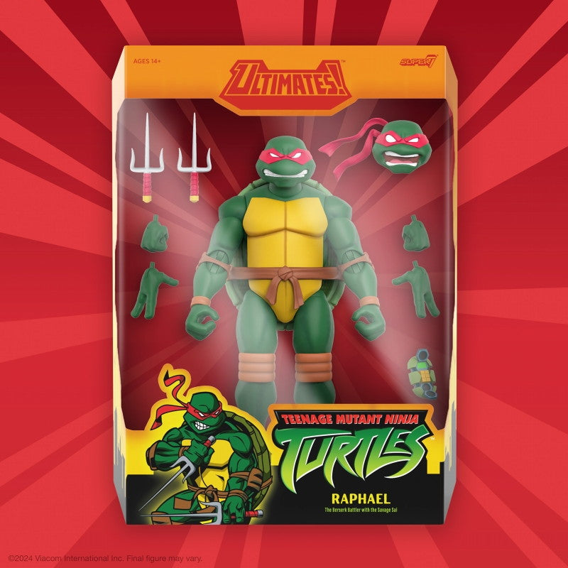 【新品即納】[FIG] ラファエロ(2003 Ver.) ティーンエイジ・ミュータント・ニンジャ・タートルズ TMNT wave 12 完成品 アルティメイト 7インチ アクションフィギュア スーパー7(20250331)