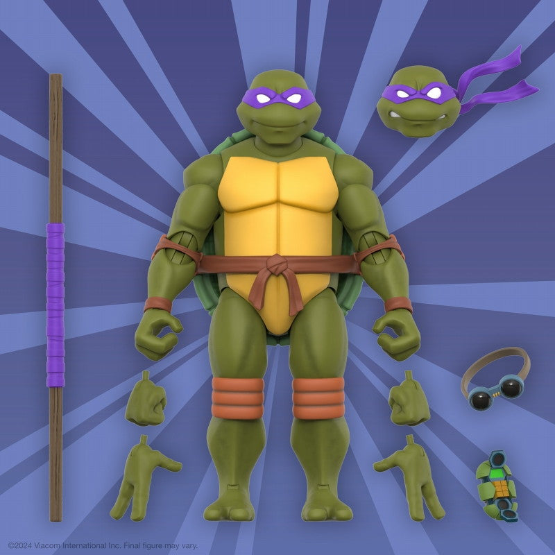 【予約安心出荷】[FIG] ドナテロ(2003 Ver.) ティーンエイジ・ミュータント・ニンジャ・タートルズ TMNT wave 12 完成品 アルティメイト 7インチ アクションフィギュア スーパー7(2025年3月)