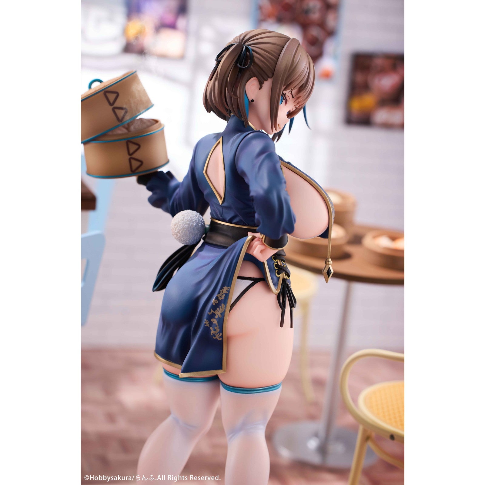 【中古即納】[FIG] まんじゅう娘 紬(つむぐ) 通常版 1/7 完成品 フィギュア HOBBY SAKURA(ホビーサクラ)(20250531)
