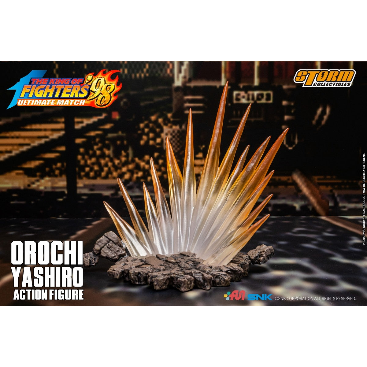【新品即納】[FIG] 乾いた大地の社(やしろ) THE KING OF FIGHTERS '98 ULTIMATE MATCH(ザ・キング・オブ・ファイターズ98 アルティメットマッチ) 完成品 アクションフィギュア(SKKF13) ストームコレクティブルズ(20250630)