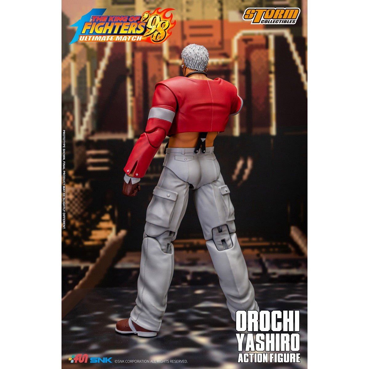 【新品即納】[FIG] 乾いた大地の社(やしろ) THE KING OF FIGHTERS '98 ULTIMATE MATCH(ザ・キング・オブ・ファイターズ98 アルティメットマッチ) 完成品 アクションフィギュア(SKKF13) ストームコレクティブルズ(20250630)