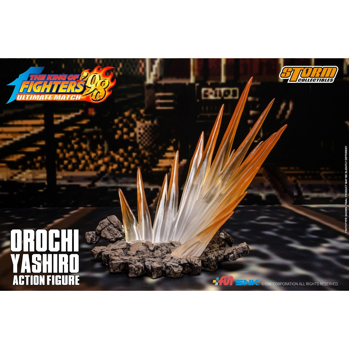 【新品即納】[FIG] 乾いた大地の社(やしろ) THE KING OF FIGHTERS '98 ULTIMATE MATCH(ザ・キング・オブ・ファイターズ98 アルティメットマッチ) 完成品 アクションフィギュア(SKKF13) ストームコレクティブルズ(20250630)