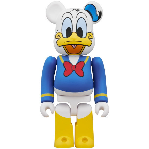 【新品即納】[FIG] BE@RBRICK(ベアブリック) DONALD DUCK & GOOFY(ドナルドダック&グーフィー) 2PCS SET ディスニー 完成品 可動フィギュア メディコム・トイ(20241019)