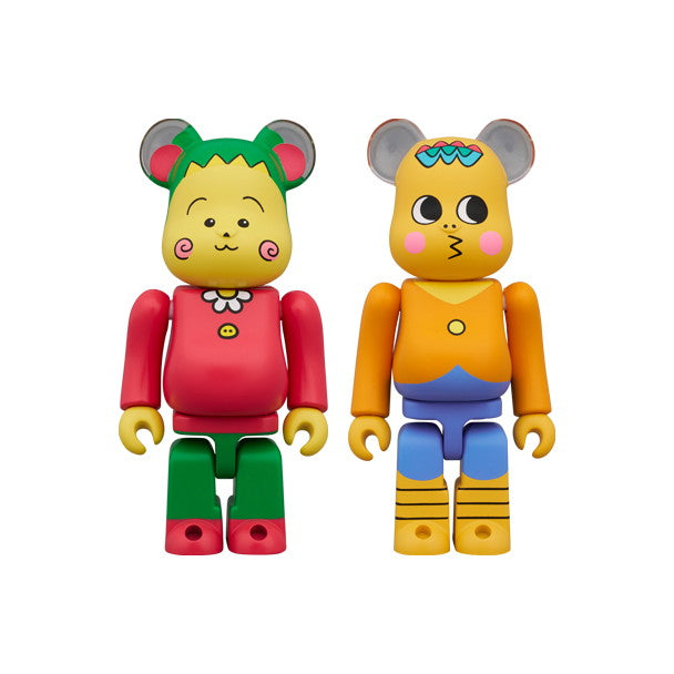 【中古即納】[FIG] BE@RBRICK(ベアブリック) コジコジ & 次郎 2PCS SET 完成品 可動フィギュア メディコム・トイ(20241026)