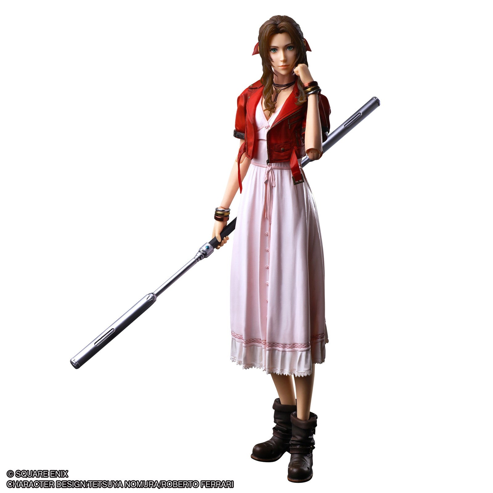 【中古即納】[FIG] PLAY ARTS改(プレイアーツ改) エアリス・ゲインズブール FINAL FANTASY VII REBIRTH(ファイナルファンタジー7 リバース) 完成品 可動フィギュア スクウェア・エニックス(20250409)