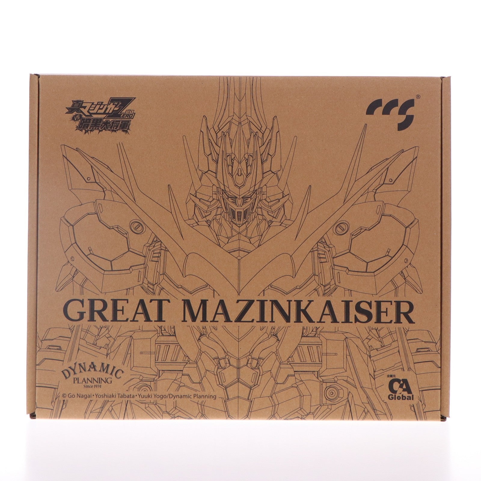 【中古即納】[FIG] アクリルパネル付属 鉄魄(MORTAL MIND)シリーズ グレートマジンカイザー 真マジンガーZERO vs 暗黒大将軍 完成品 合金可動フィギュア C&A Global Ltd.×CCSTOYS(20230629)