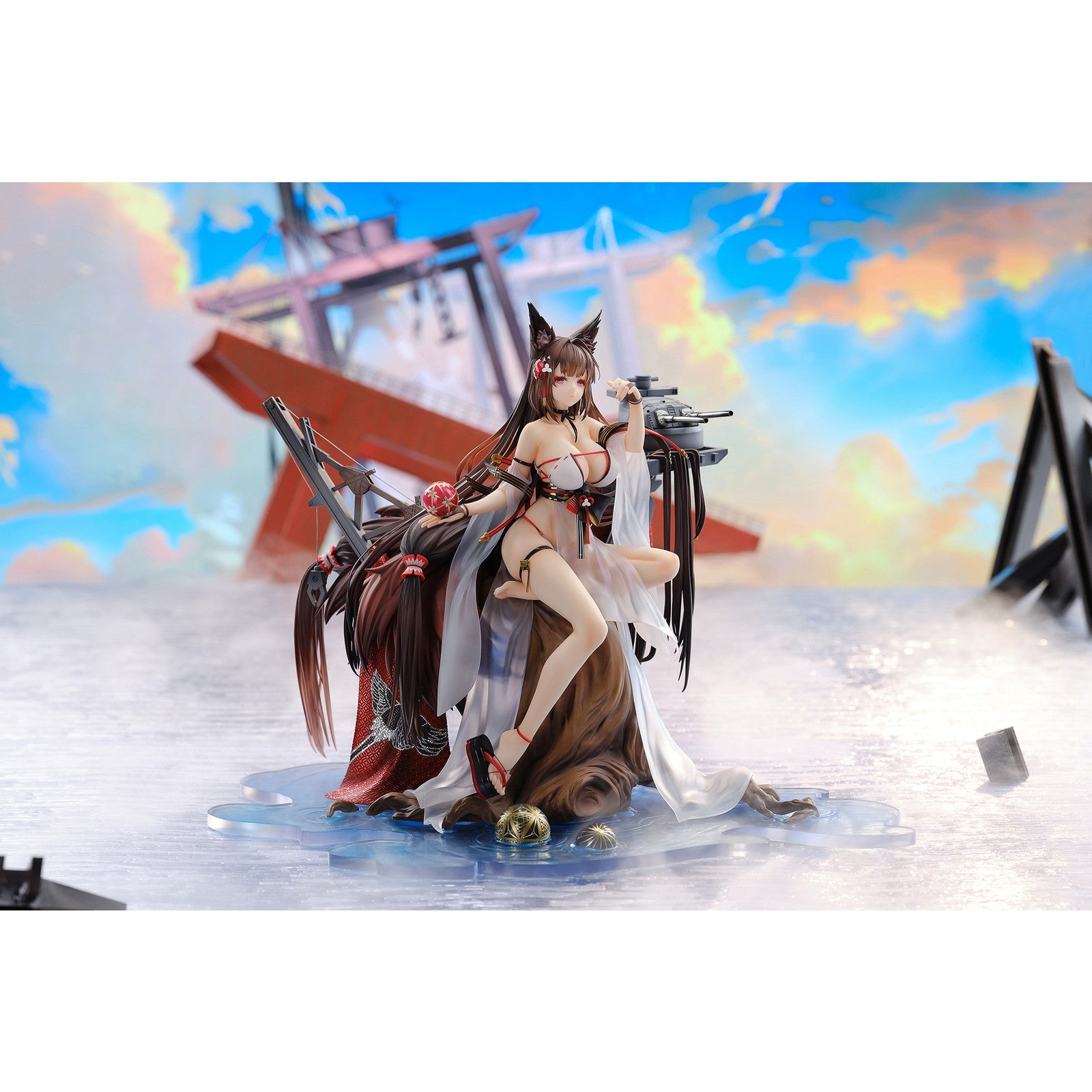 【新品即納】[FIG] 色紙付属 天城(あまぎ) 走水静蓮Ver. アズールレーン 1/7 完成品 フィギュア APEX(エーペックス)(20250530)